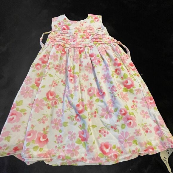 Sophie Dess baby girl toddler pink floral sleeveless dress,‎ size 2T - Picture 1 of 9